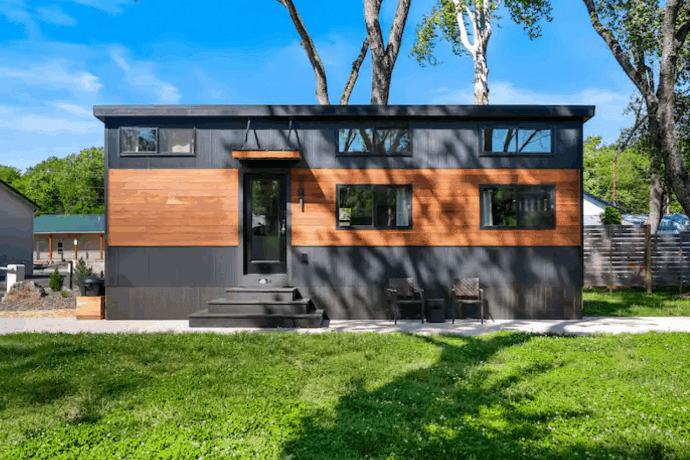 Cascade Park model tiny home in Branson MO built by Psy Homes