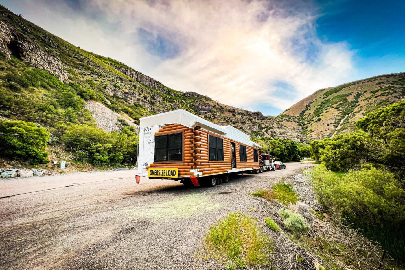 prefab cabin in Garden Valley ID1