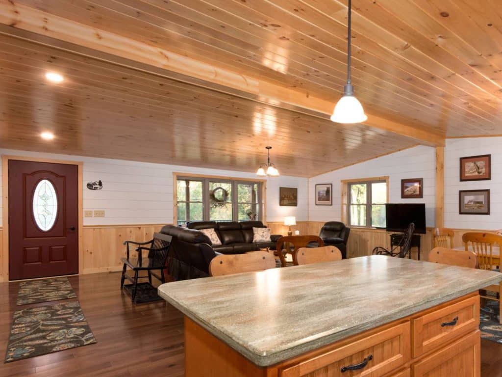 Chair Rail for Your Log Cabin