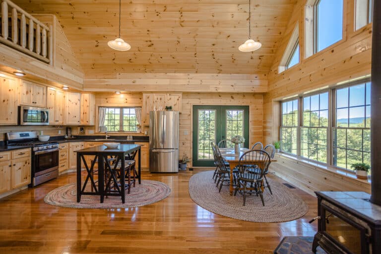 Chalet Log Cabin in Middlebrook VA 8