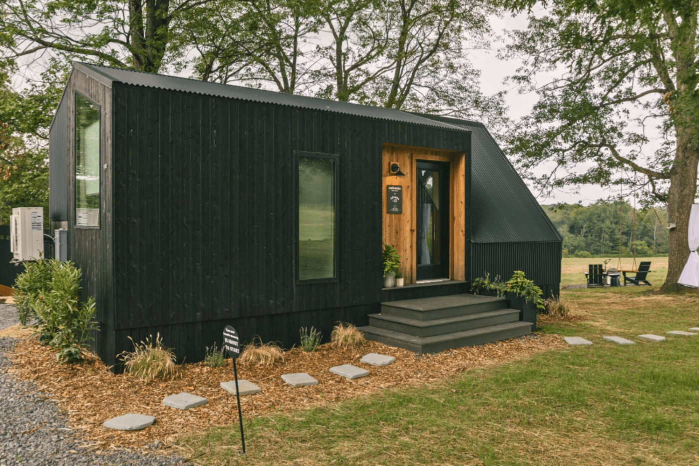 modern tiny homes for glamping in western pa