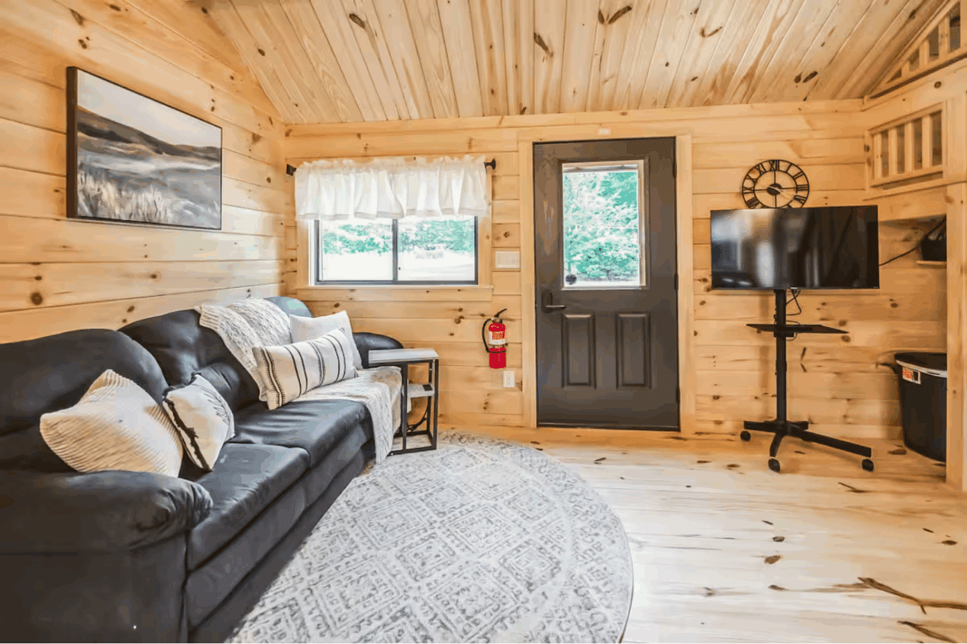 Pinecrest Park Model Tiny home in Strasburg Pa built and designed by Psy Homes
