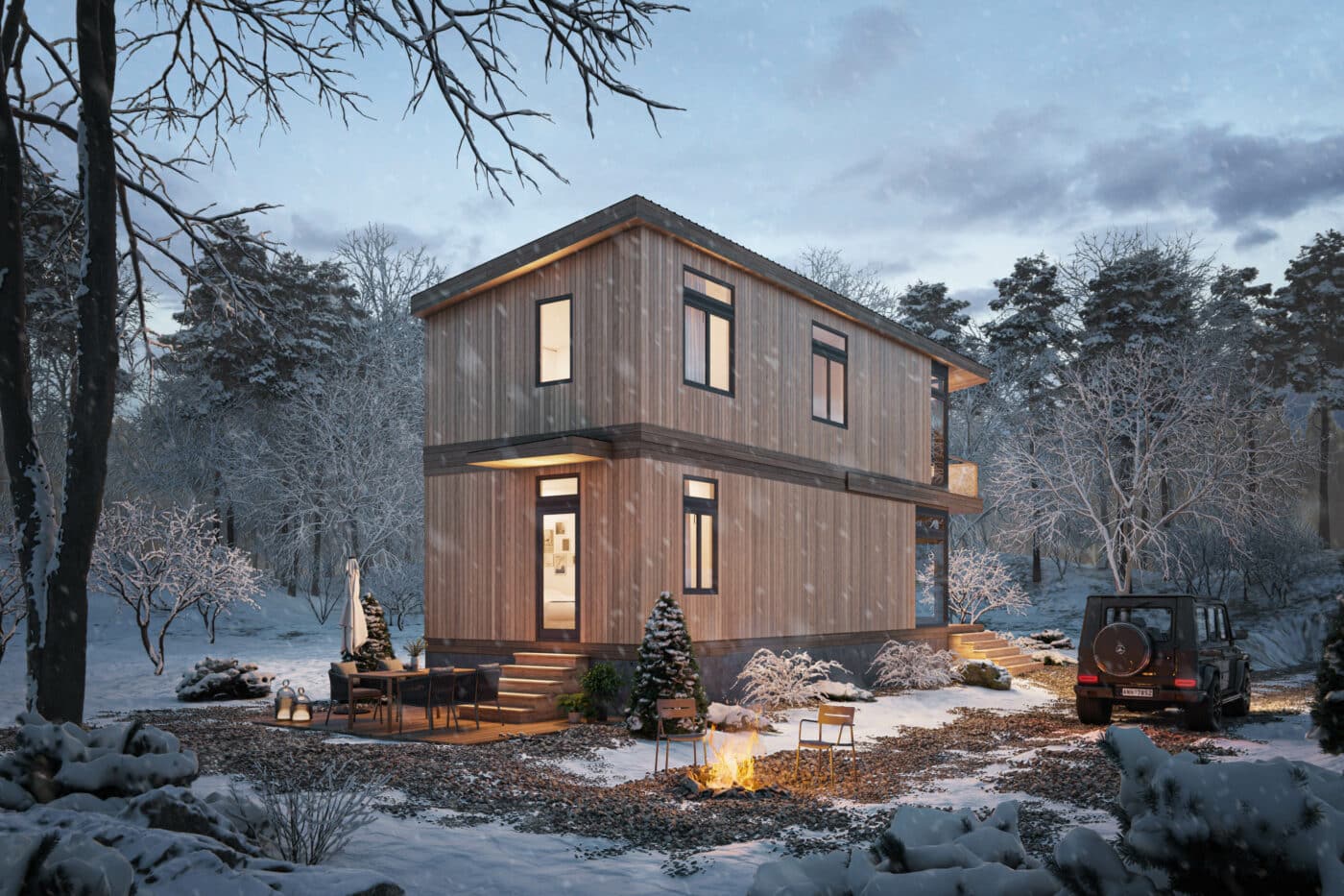 Walden Stack Modern Cabin
