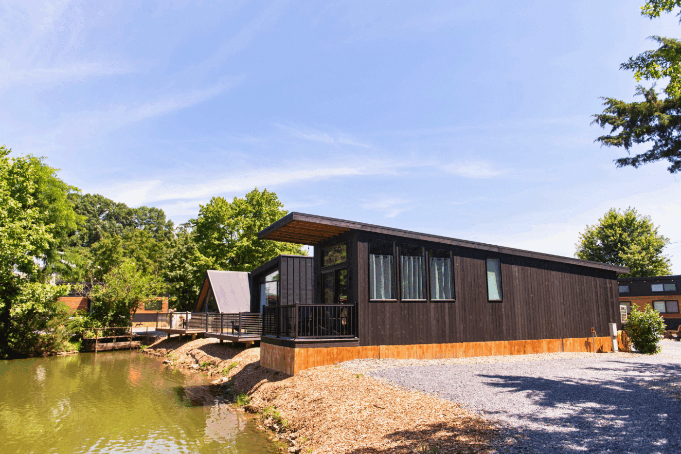 Rockwood Park model tiny home in New Holland Pa built and designed by Psy Homes