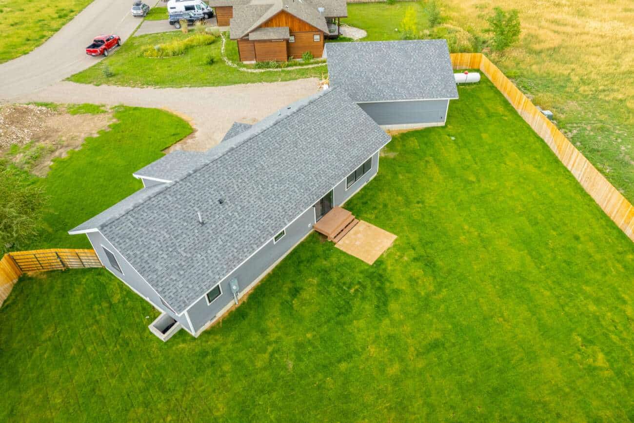 Modern Cabin in Victor ID with front and back yards