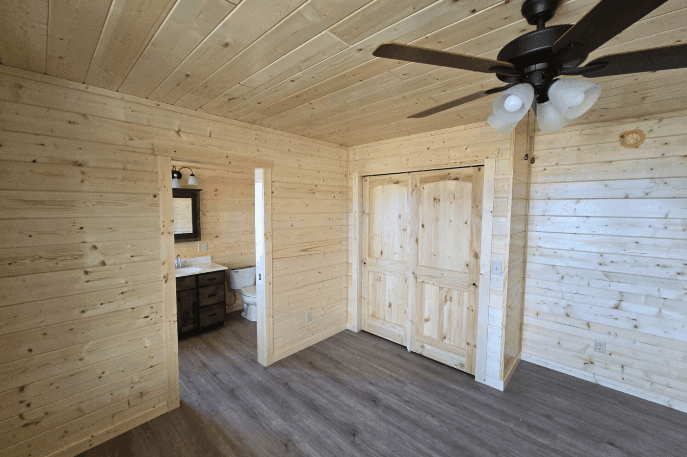 30x48 Log Cabin in Glacier Holloway Angel Fire NM built and desighed by Zook cabins with high end finishes