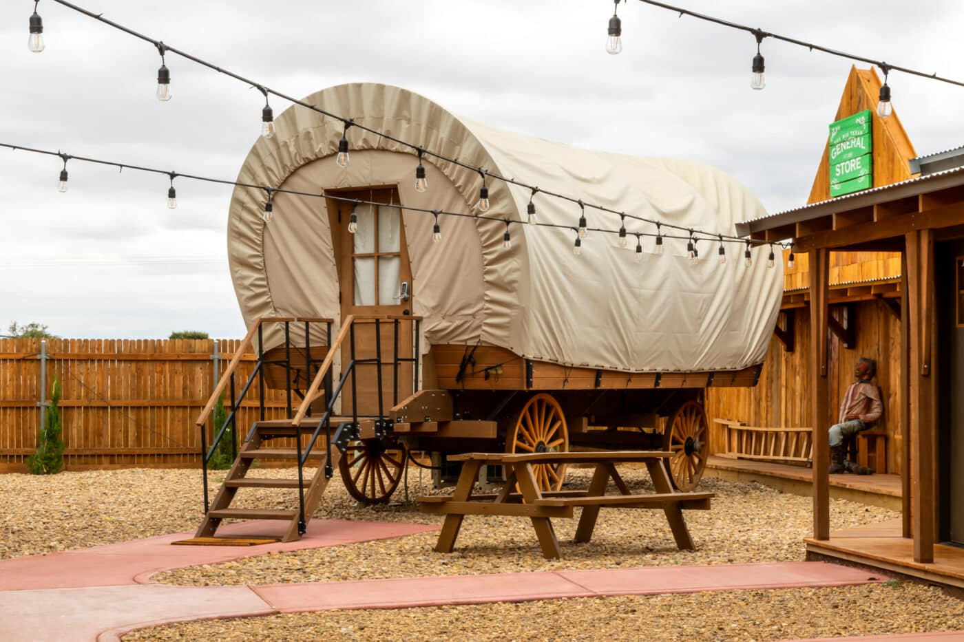 park model western style wagon