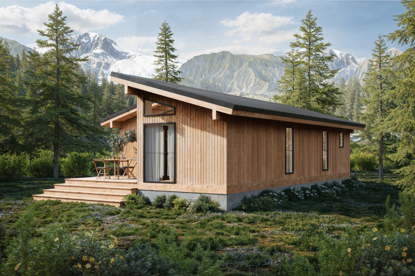 Two Pines Back Exterior Renderings