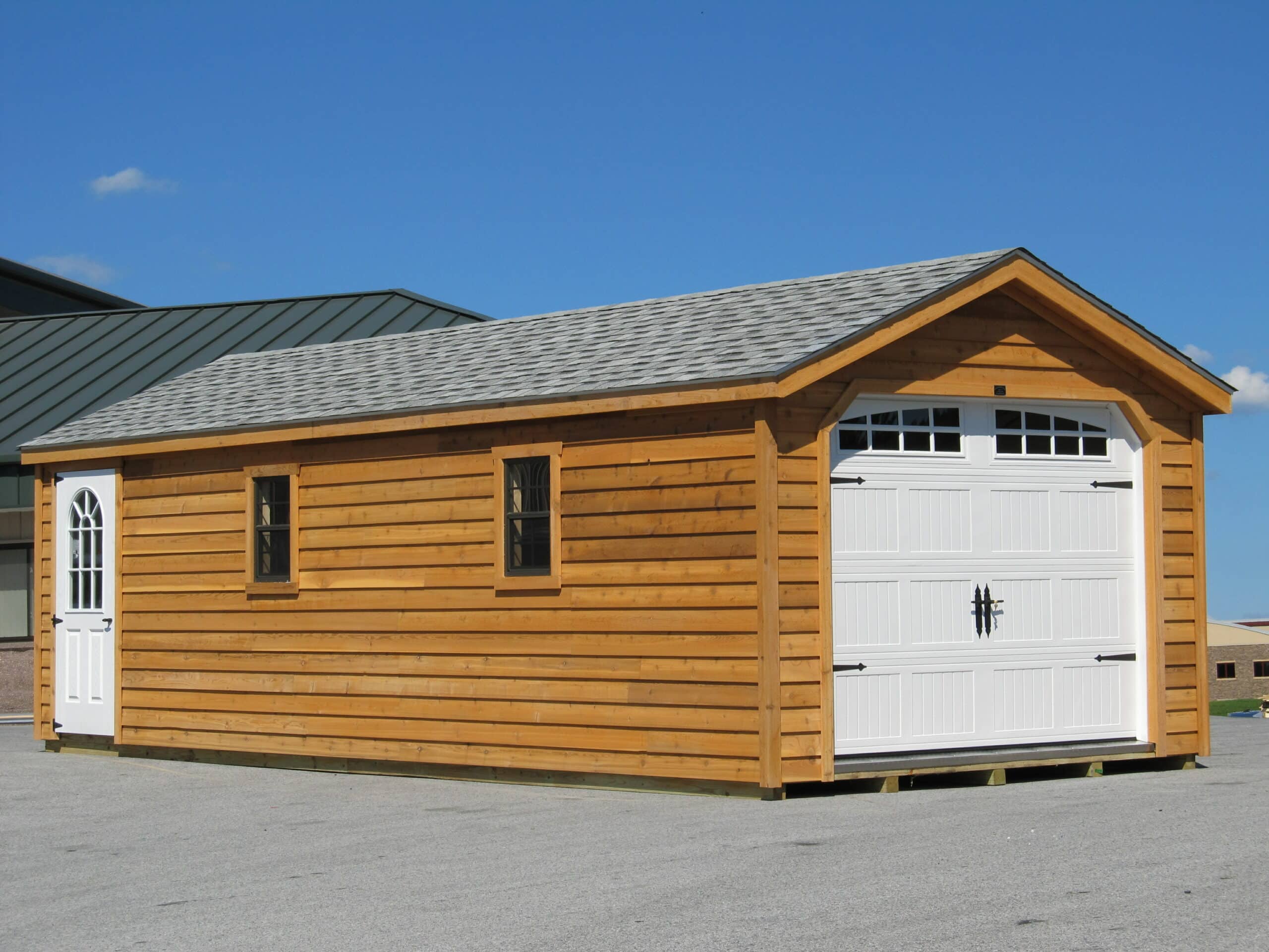 prefab single car garage 1