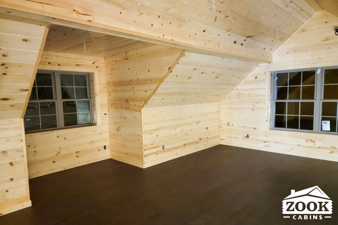 Glacier Log Home in Glade Park CO interier