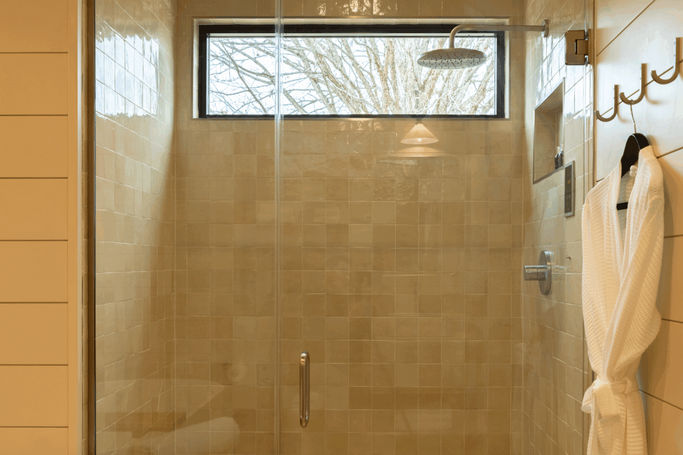 Bathroom in Custom A Frame Studio in Jackson Mississippi at Providence Hill