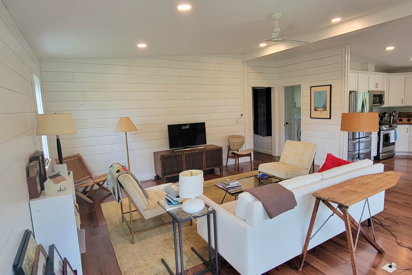 franklin modern cabin interior in Massachusetts