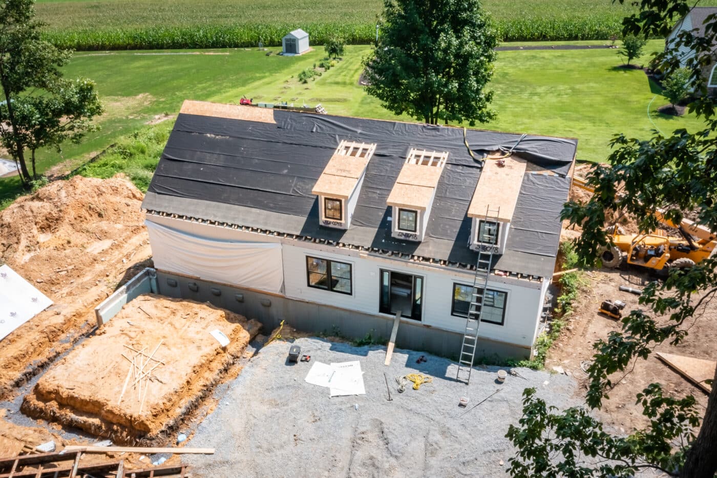 customer story on homestead modern farmhouse modular cabin 9