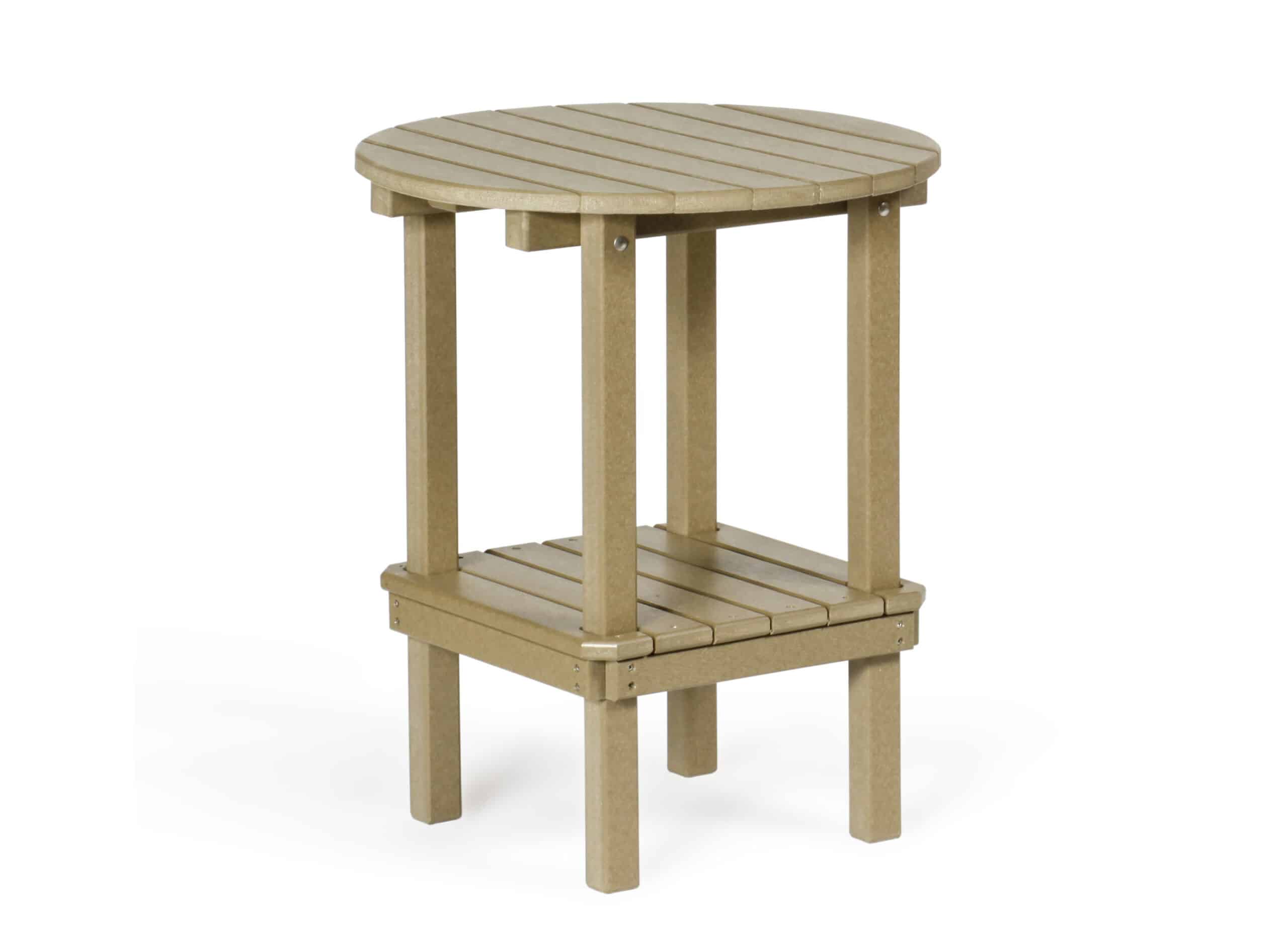 double tier table poly furniture for cabins
