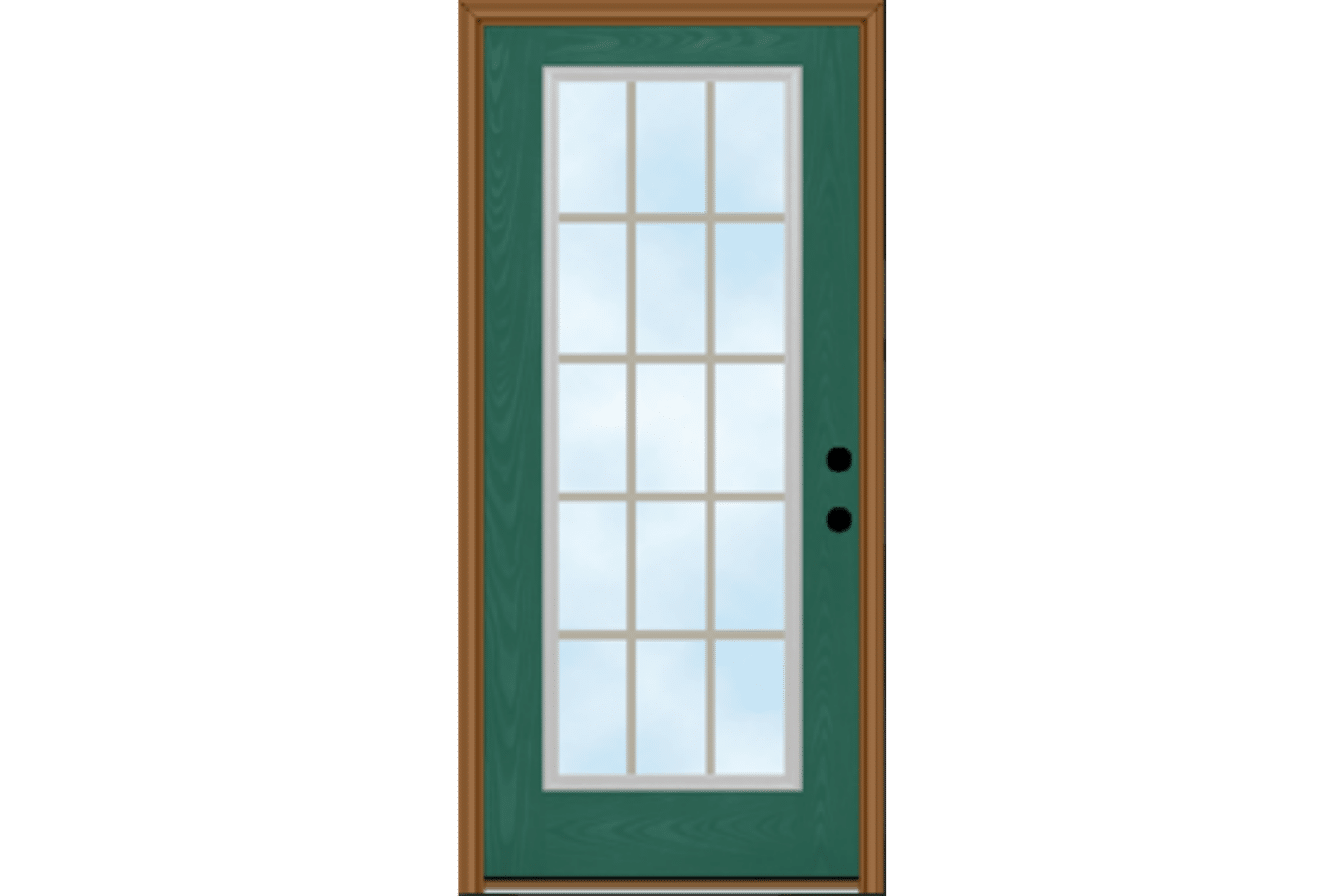 painted door styles 15 lite