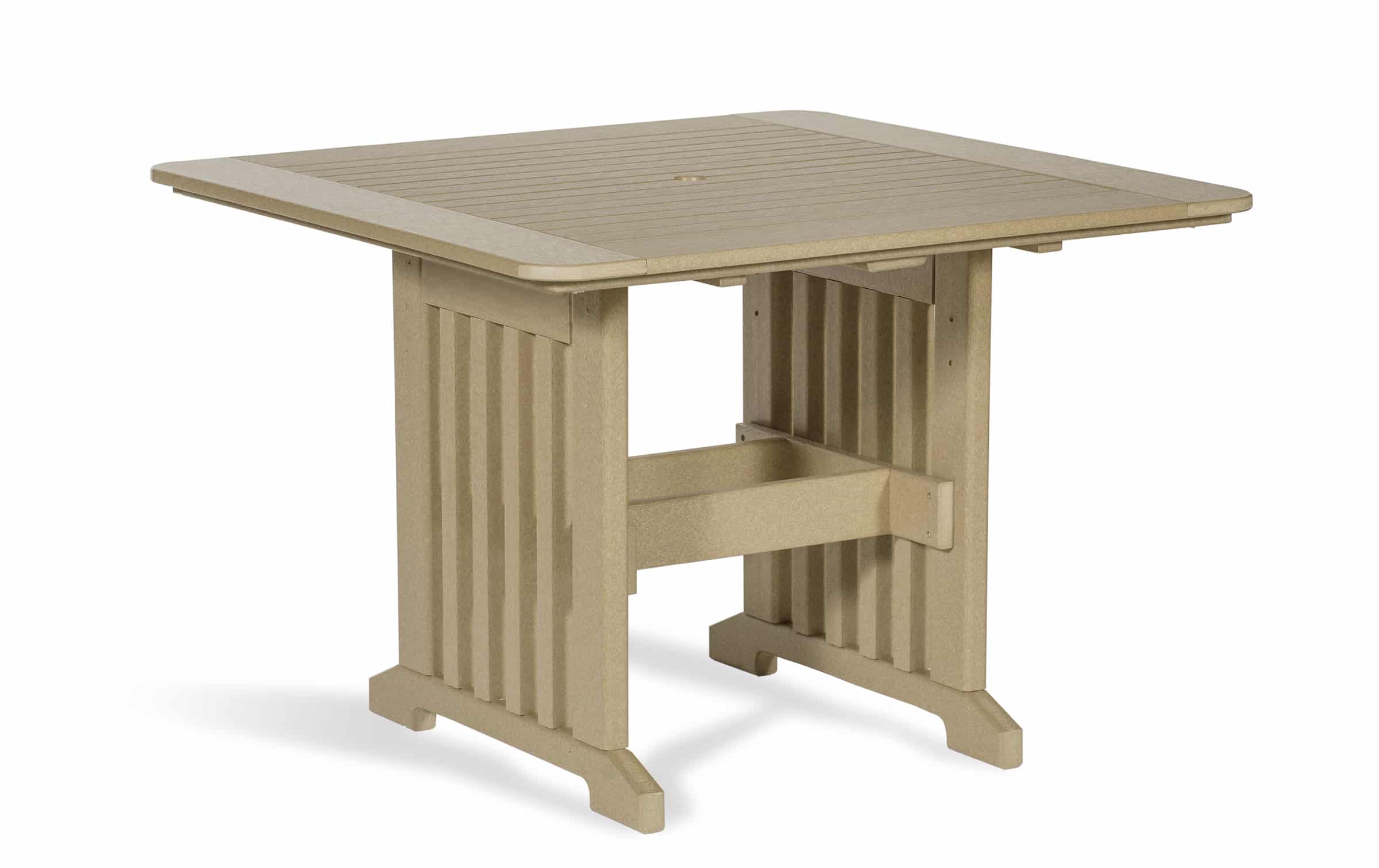 square dining table poly furniture for cabins