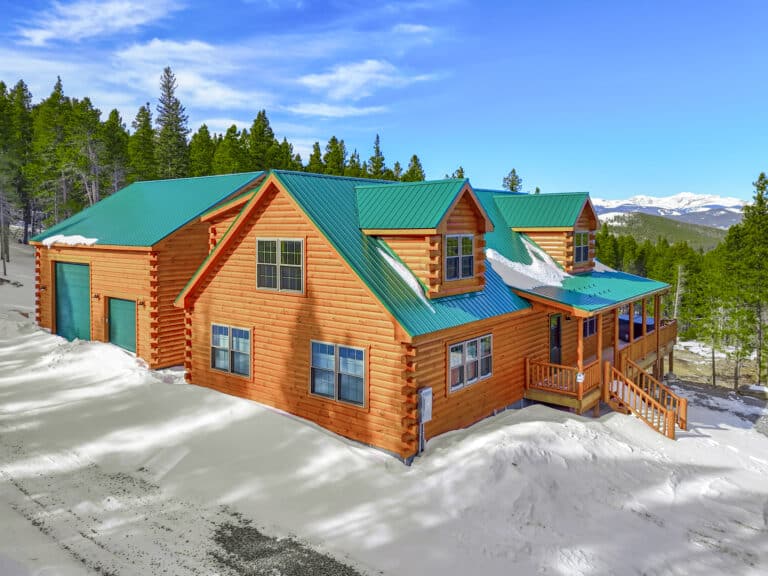 Glacier & Garage Log Cabin in Blackhawk CO 3
