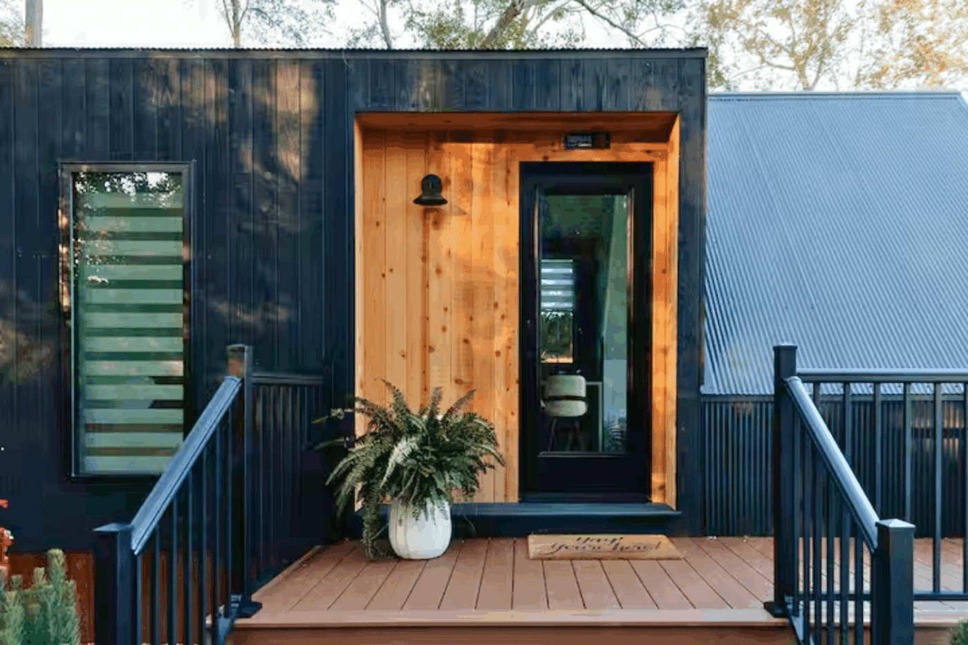 A Frame Park model tiny home in Narvon Pa built by Psy Homes