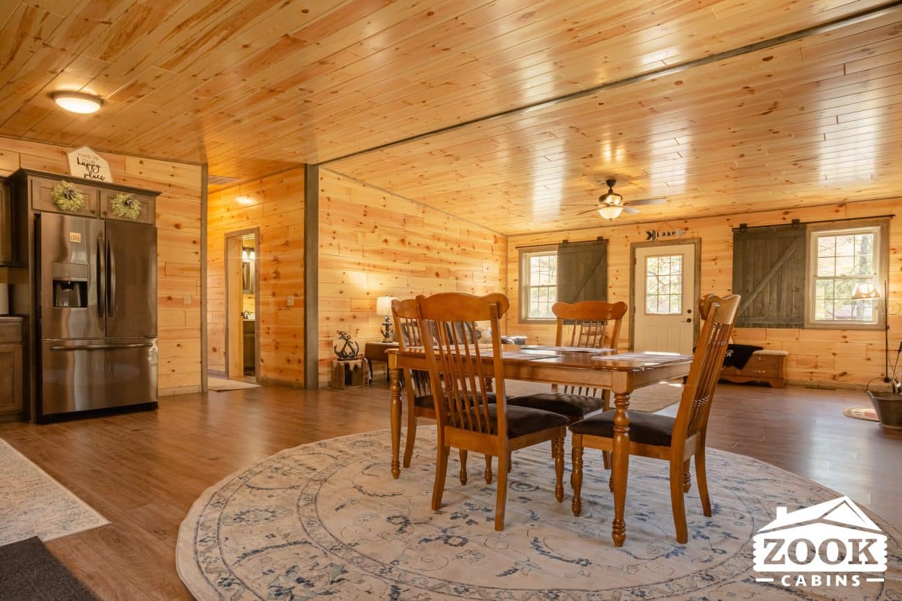 log home in la follette tn