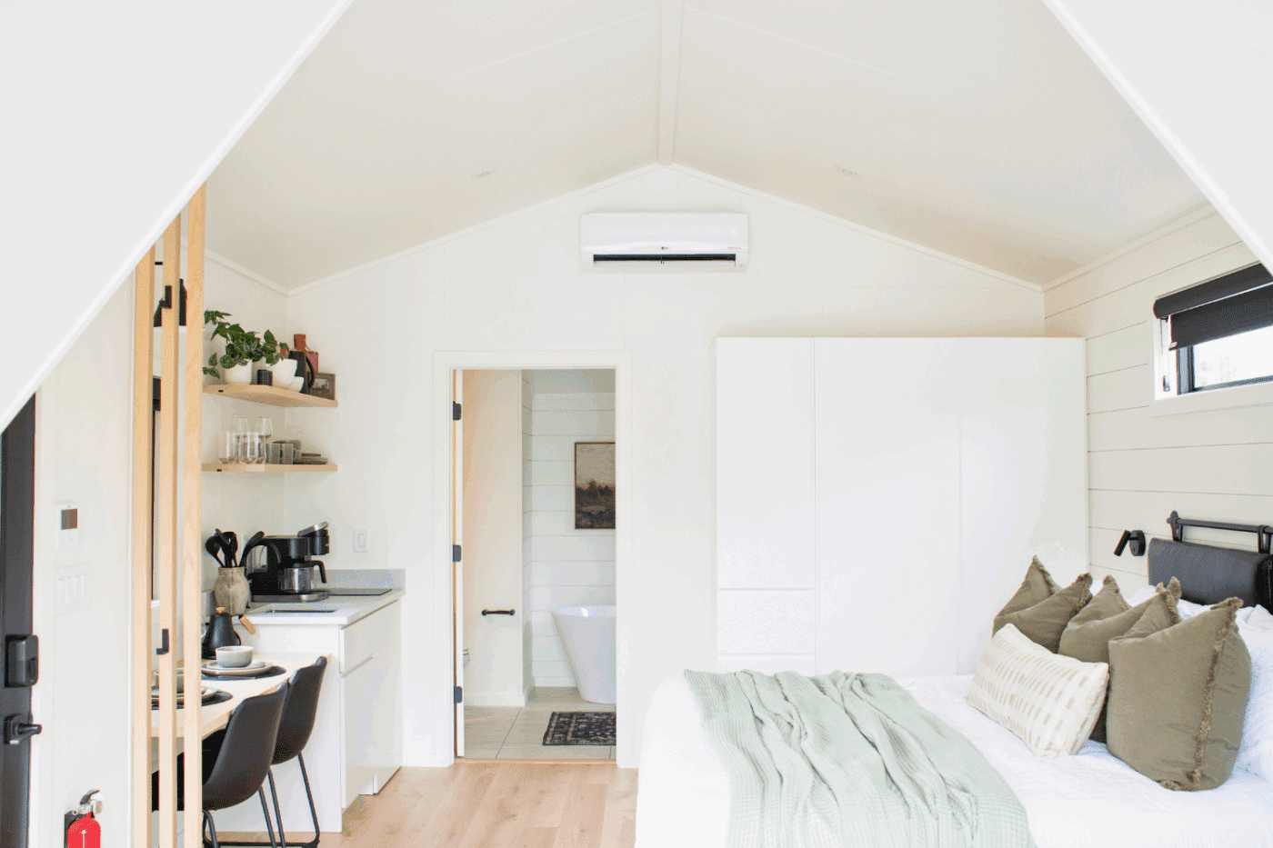 Red Run Resort site 138 in New Holland Pa A Frame park model studio park model tiny home built and designed by Psy Homes