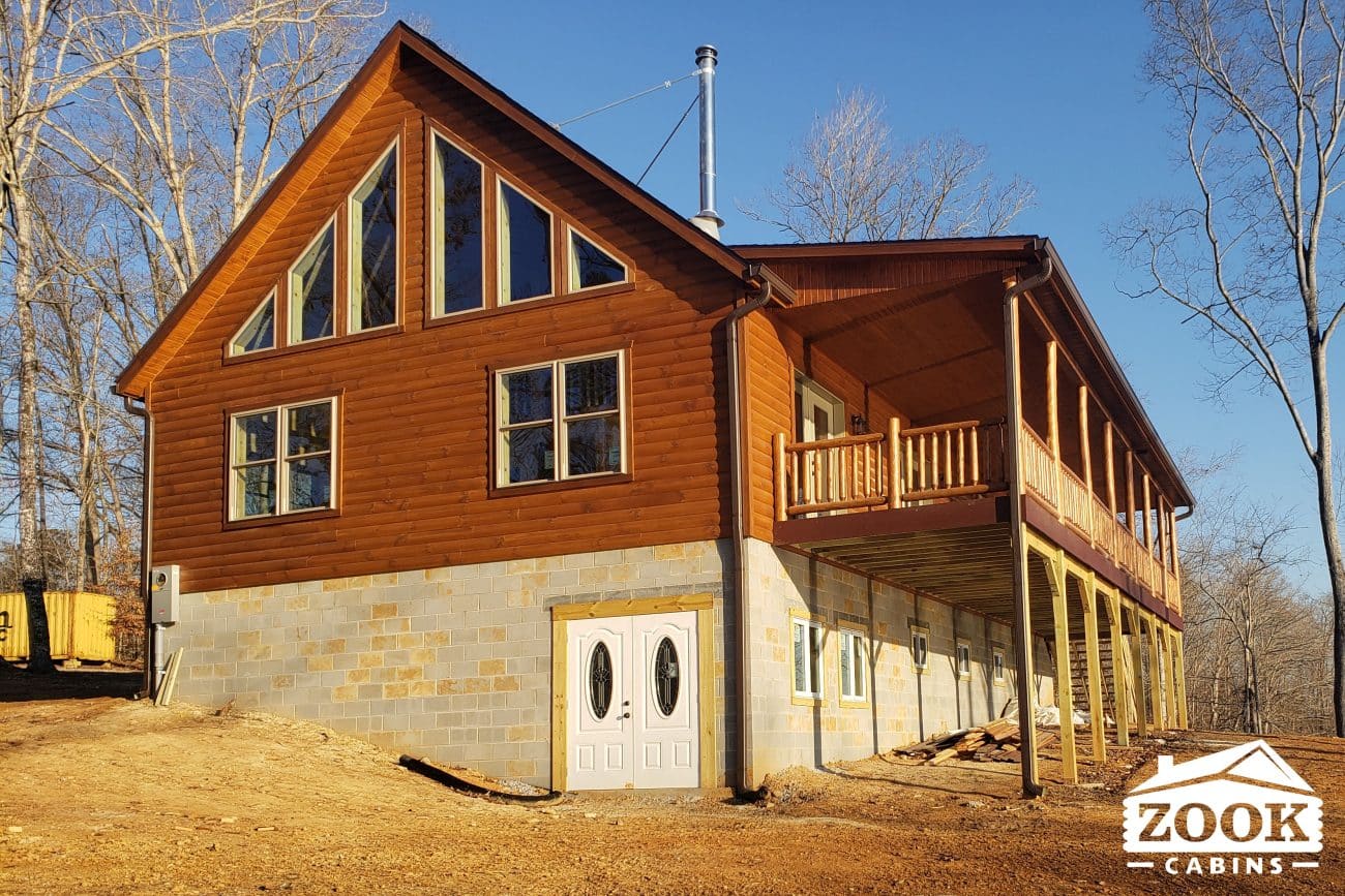 Prefab Glacier Log Cabin in Dandridge TN