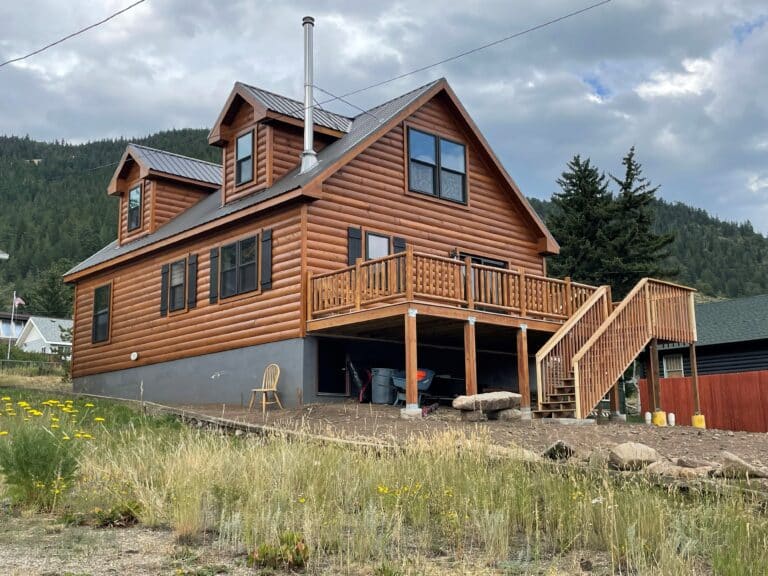 Mountaineer Log Cabin in Empire CO 1