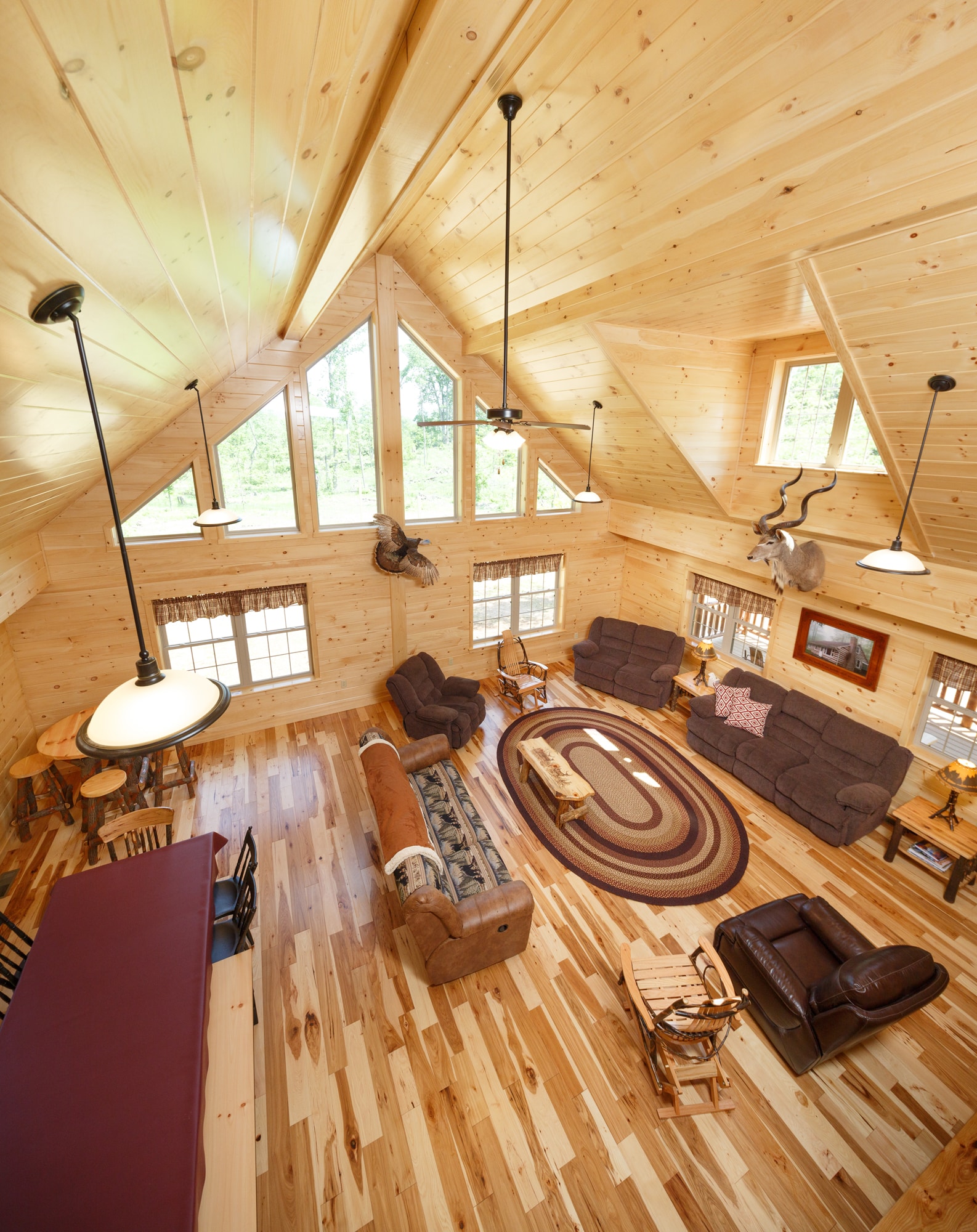 30 x 56 Deluxe modular log homes prices