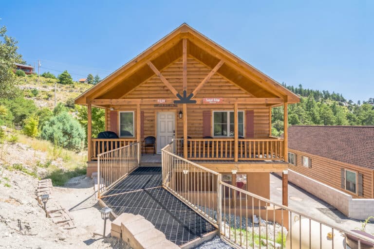Frontier Log Cabin in Mt Lemmon AZ 1