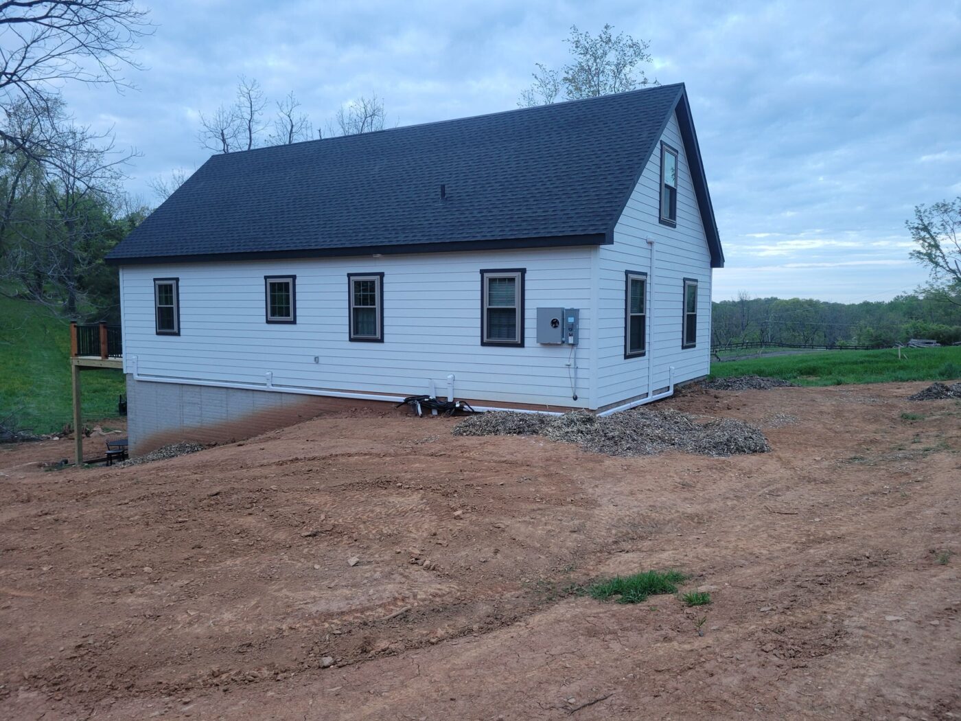 26′ x 52′ Chalet in Black Brook NY exterior