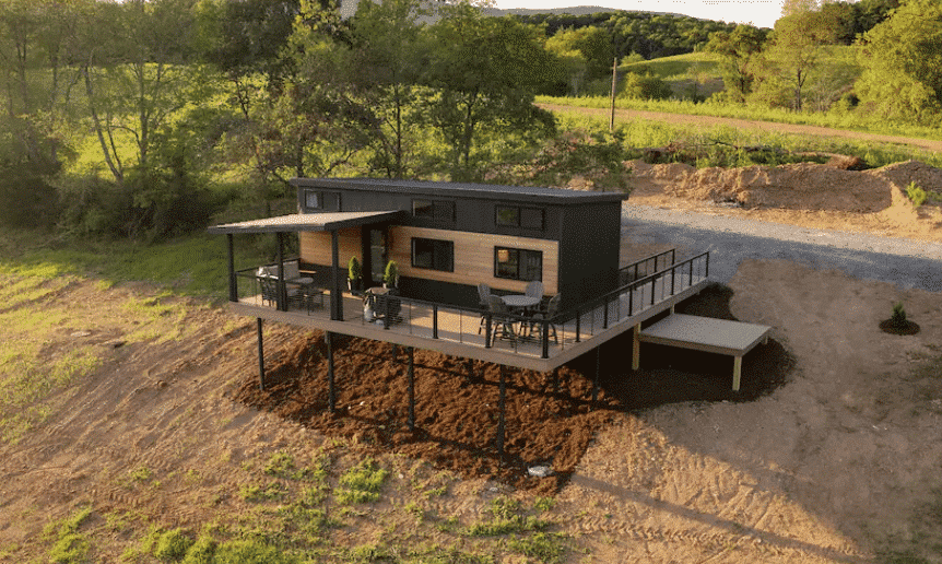 the cascade park model tiny home in washington