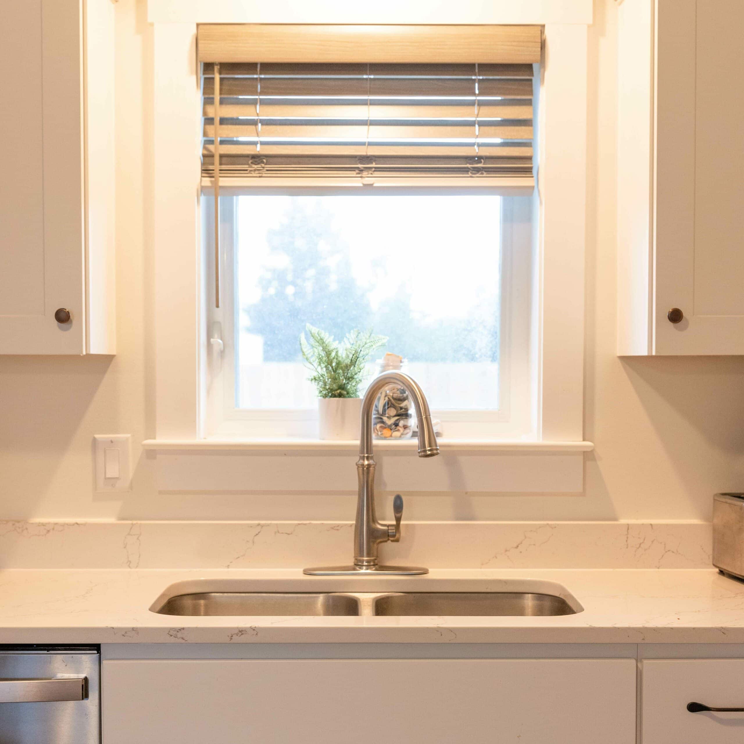 Woodland Modern Cabin interior kitchen 1