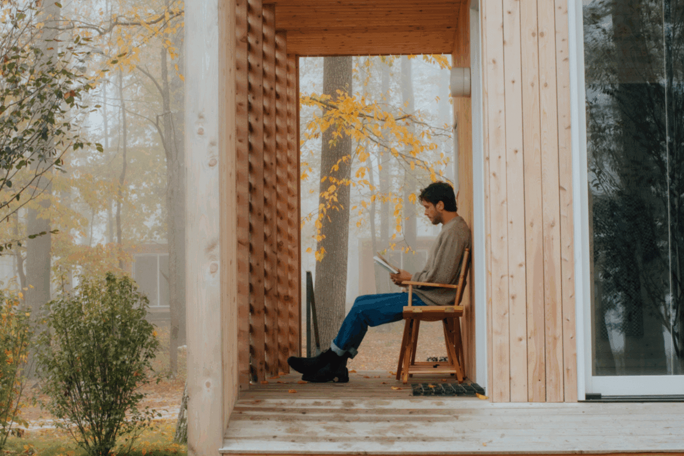 porch hangout space at prospect hotel in Egremont MA