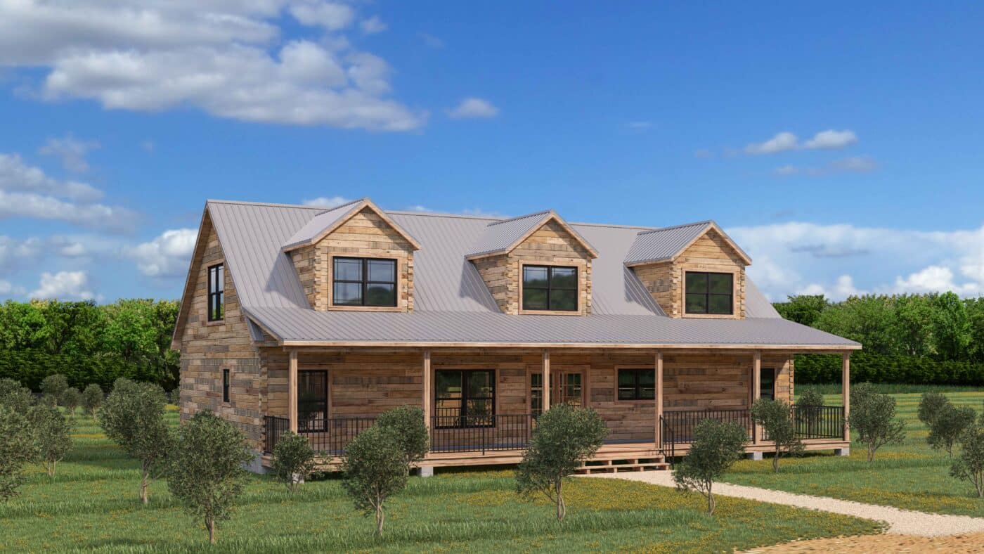 The Farm at Oke Belgian Log Cabin Home