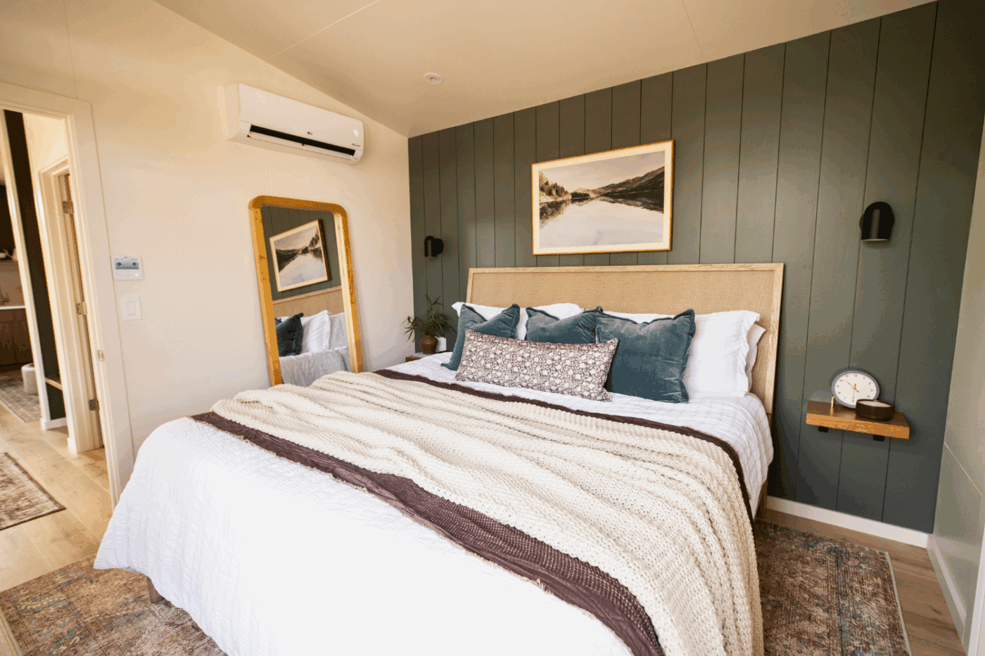 Sonoma park model tiny home at Red Run Resort site 102 built and designed by Psy Homes