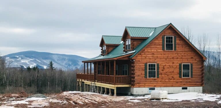construction on cabin in jewett new york
