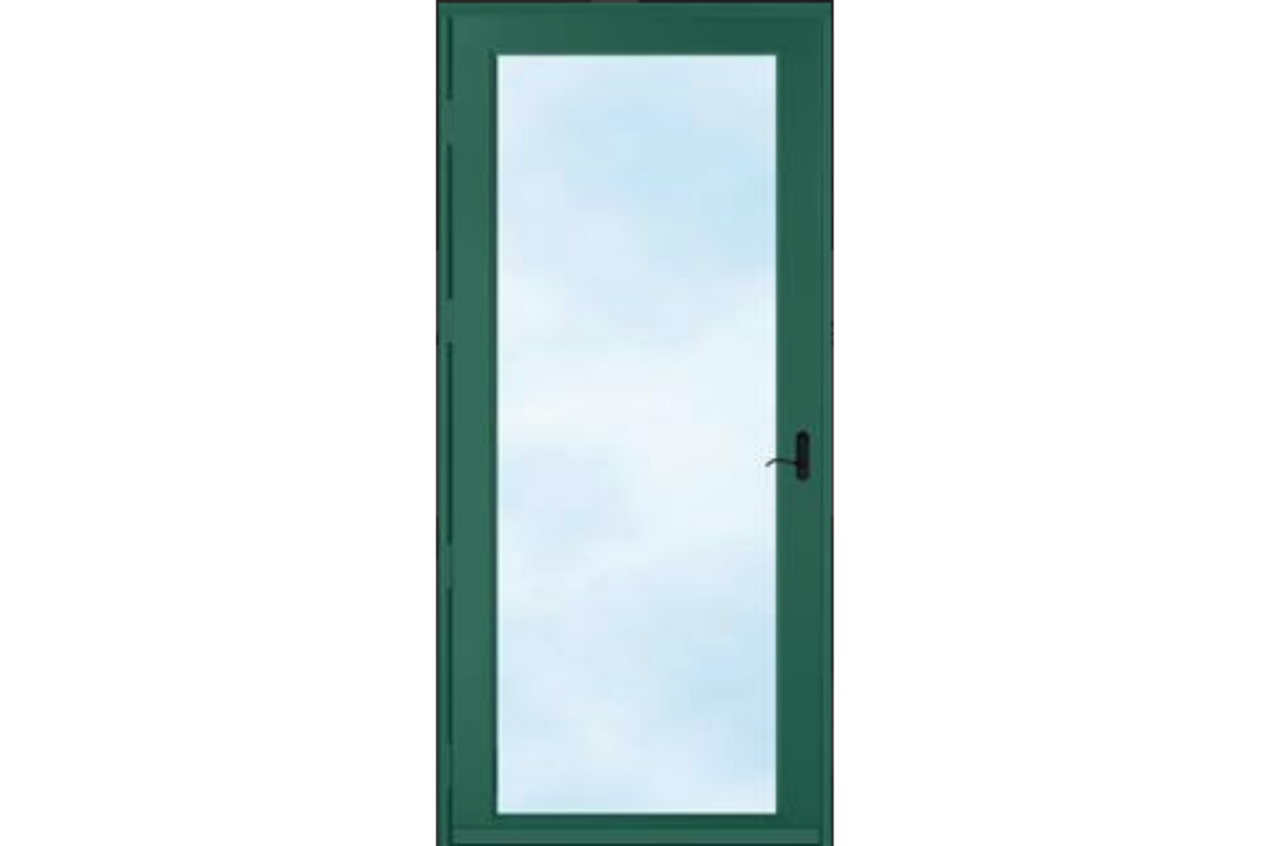 painted door styles storm door