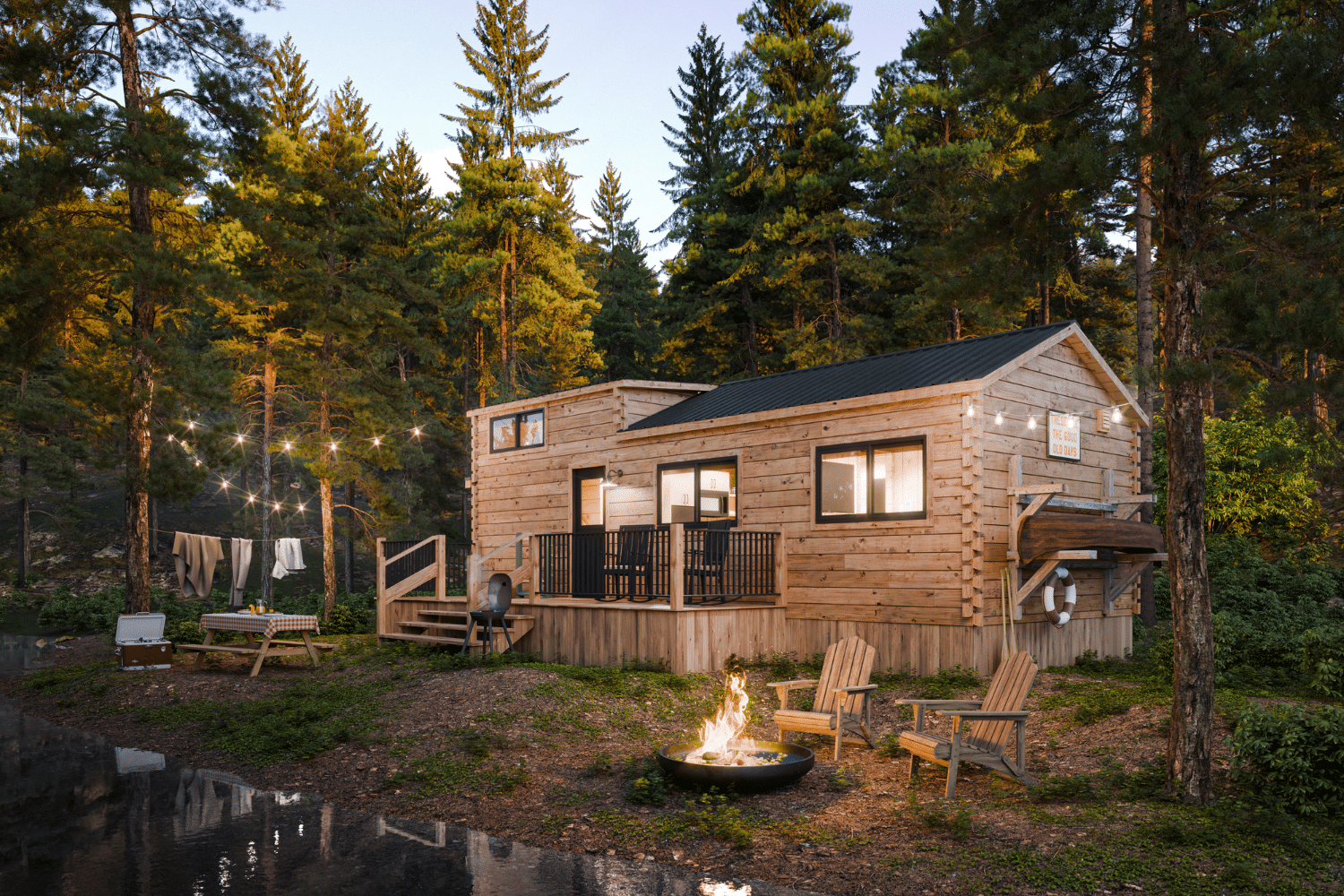 The Pinecrest Park Model Tiny Home Built By Psy Homes