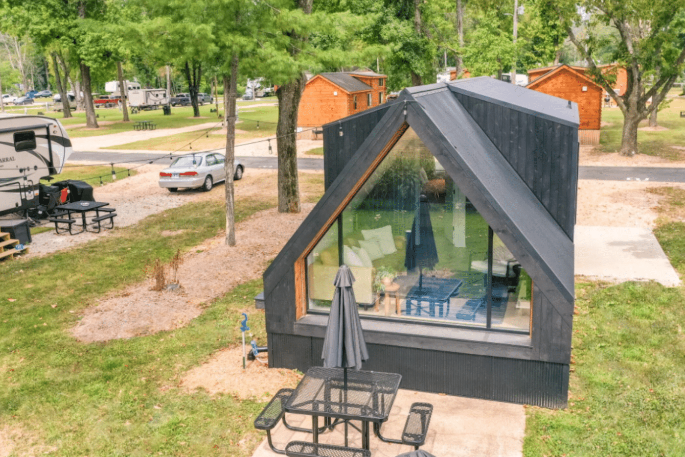 blending park moidels into RV park in Branson MO