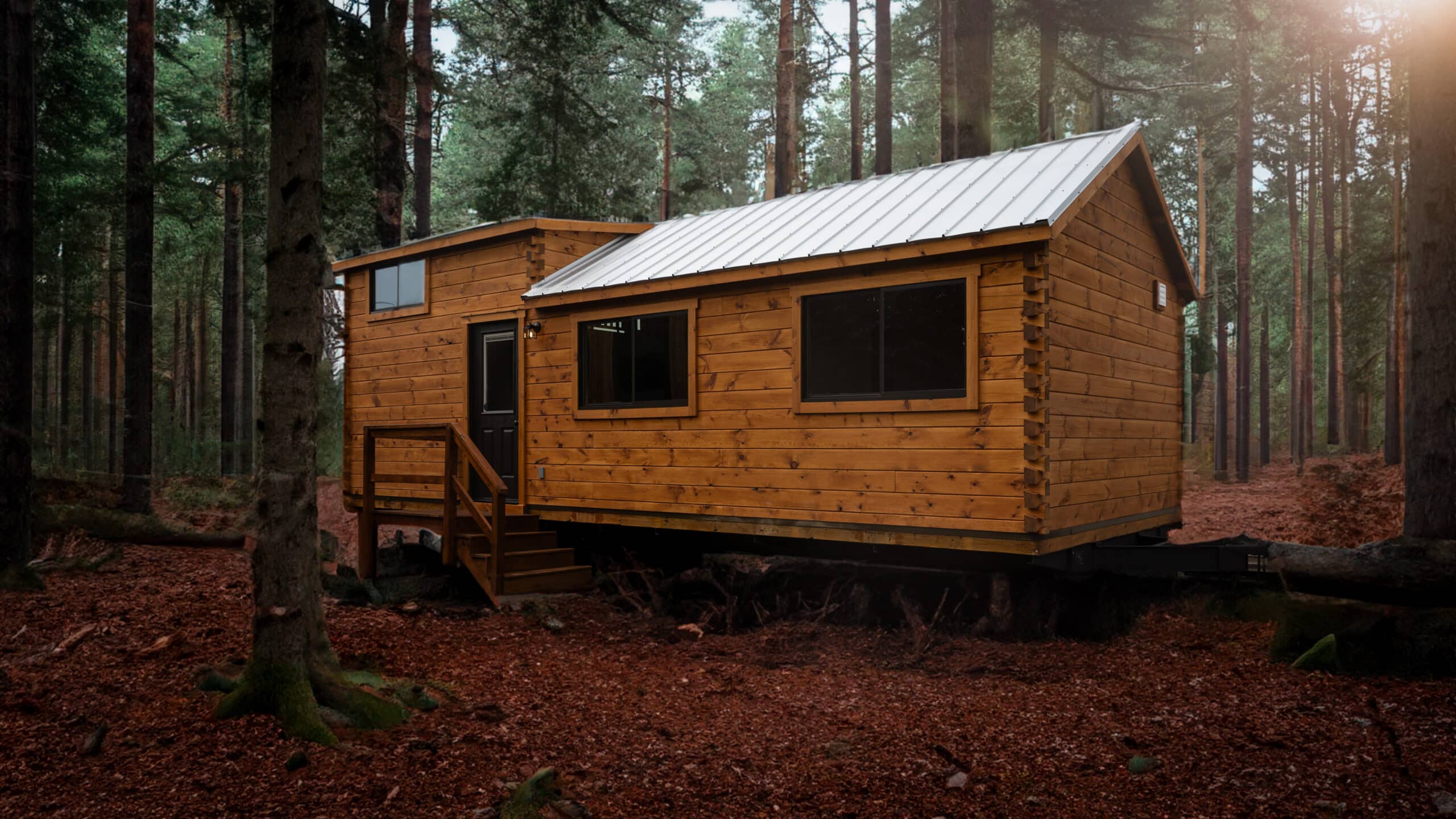 the pinecrest park model tiny home in washington