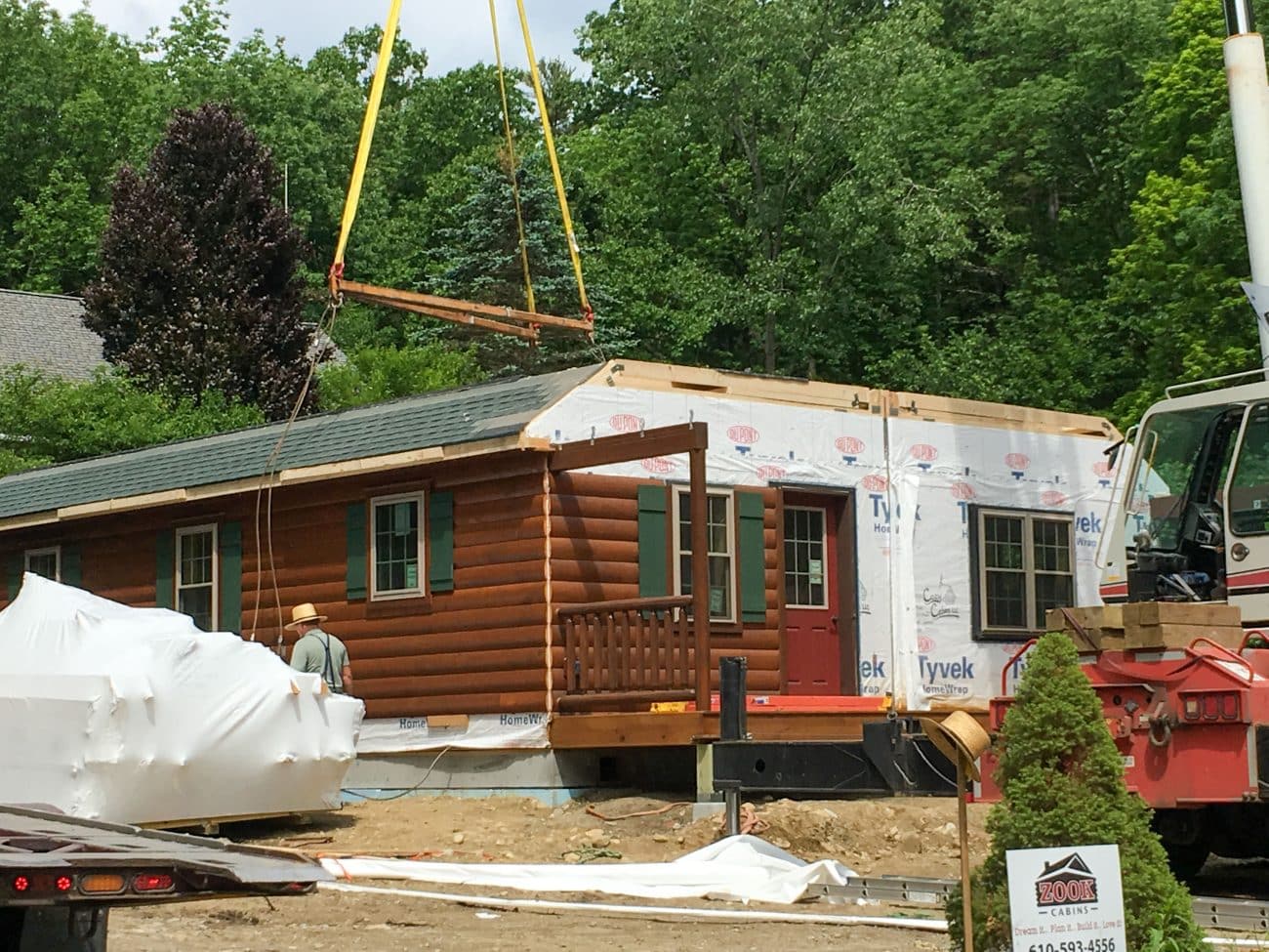 log cabin in massachusetts