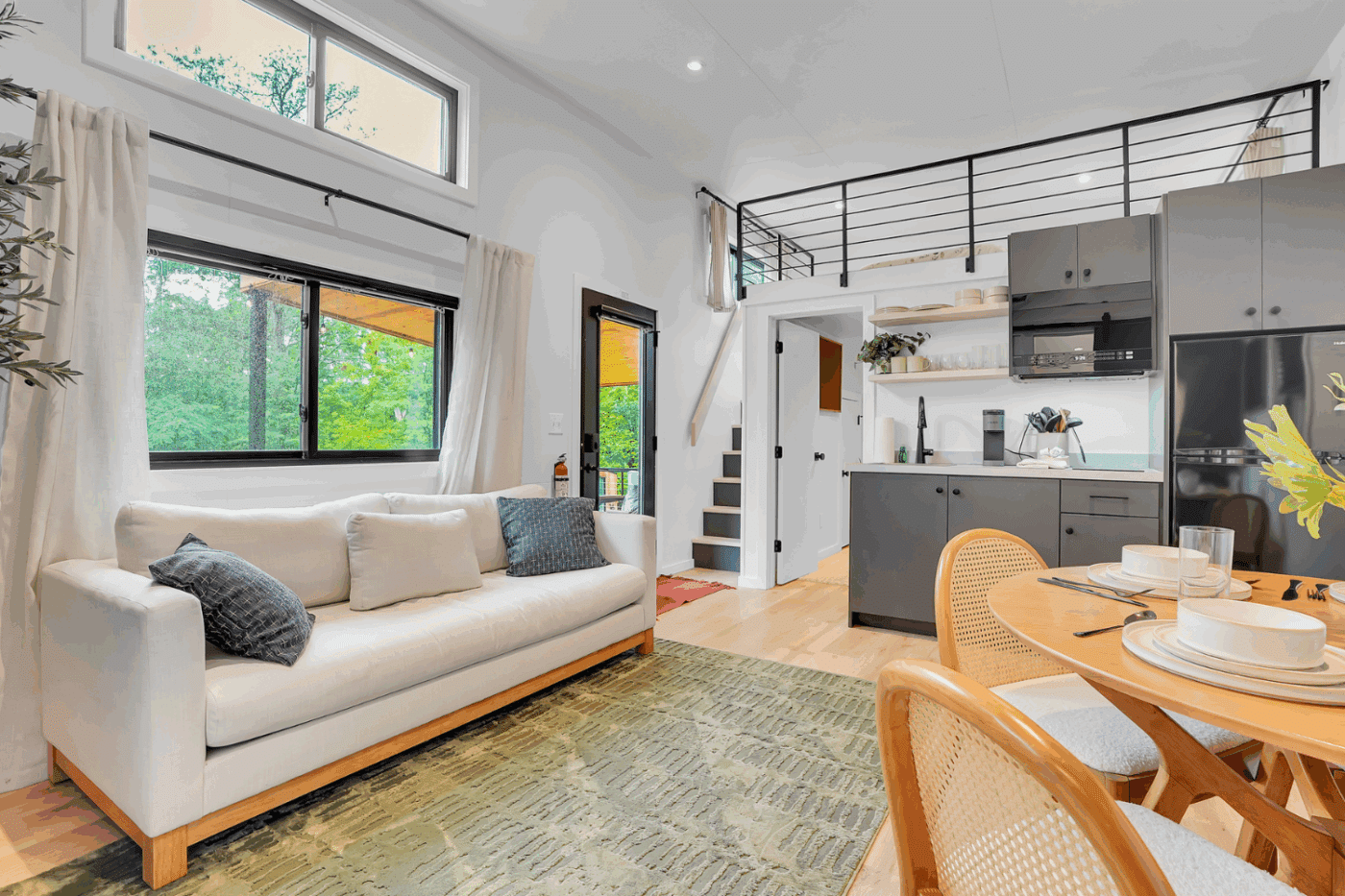 Cascade park Model Tiny home in Alexandria Pa built and designed by Zok cabins 15