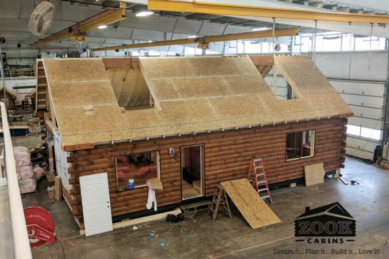 construction of cabin in jewett new york