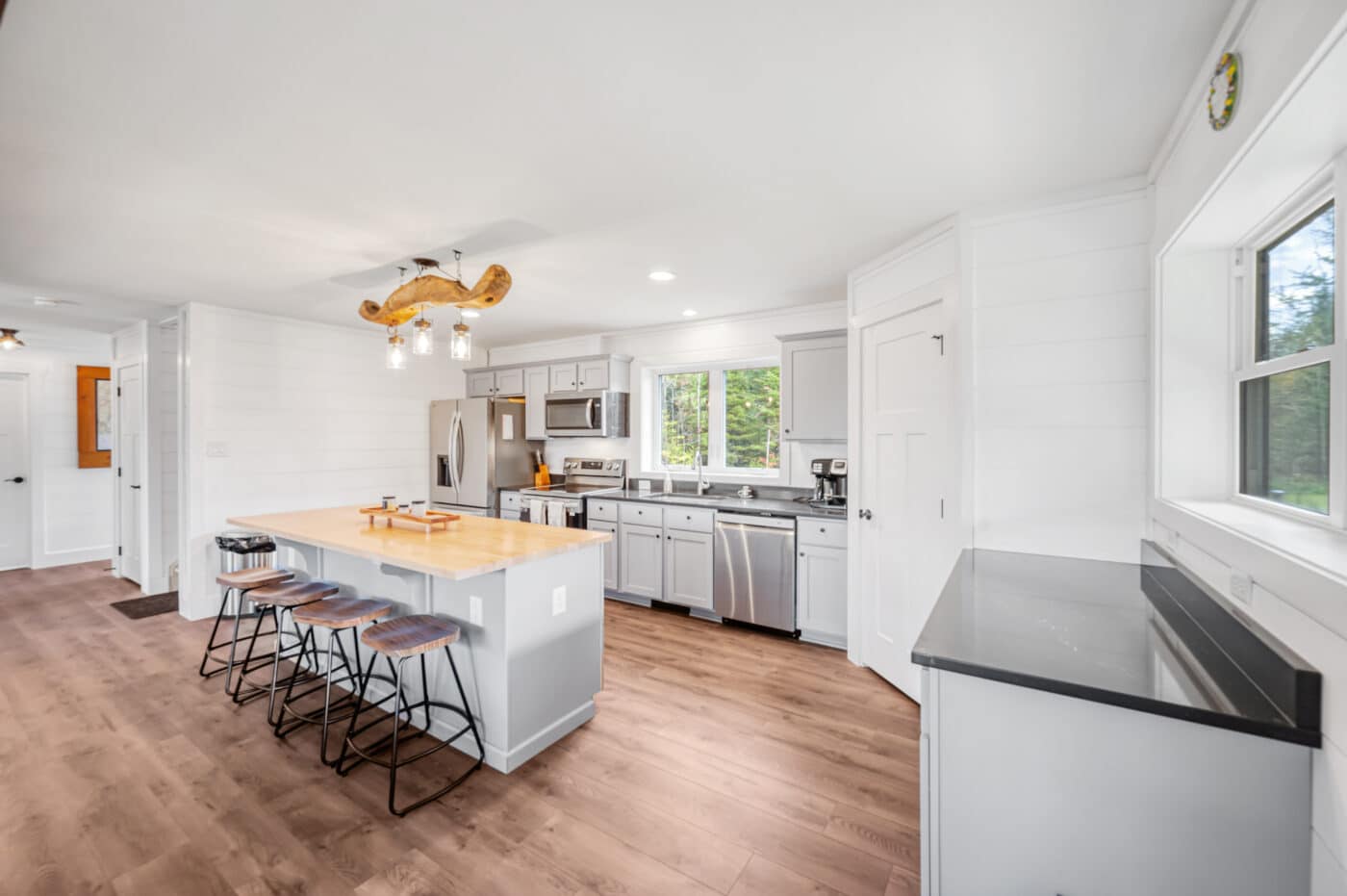 28x40 Avon in Whitefield NH kitchen