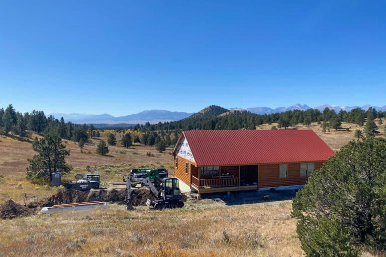 prefab cabin in Westcliffe CO 1