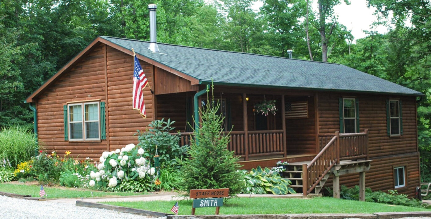 staff house cabin in oldenburg indiana