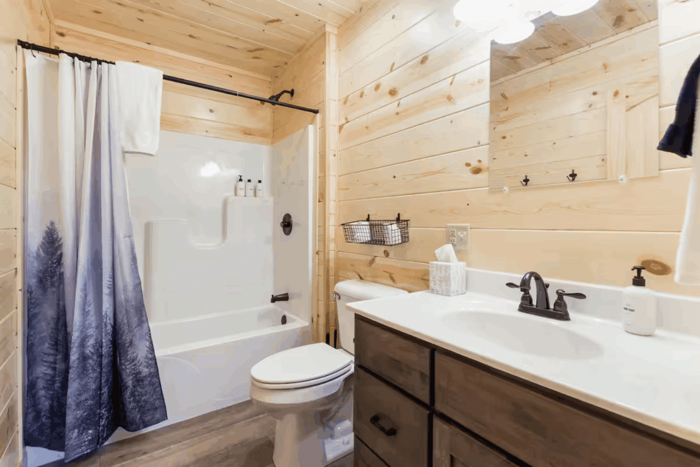 bathroom 2 for first floor on Canyon Lodge in Driggs ID