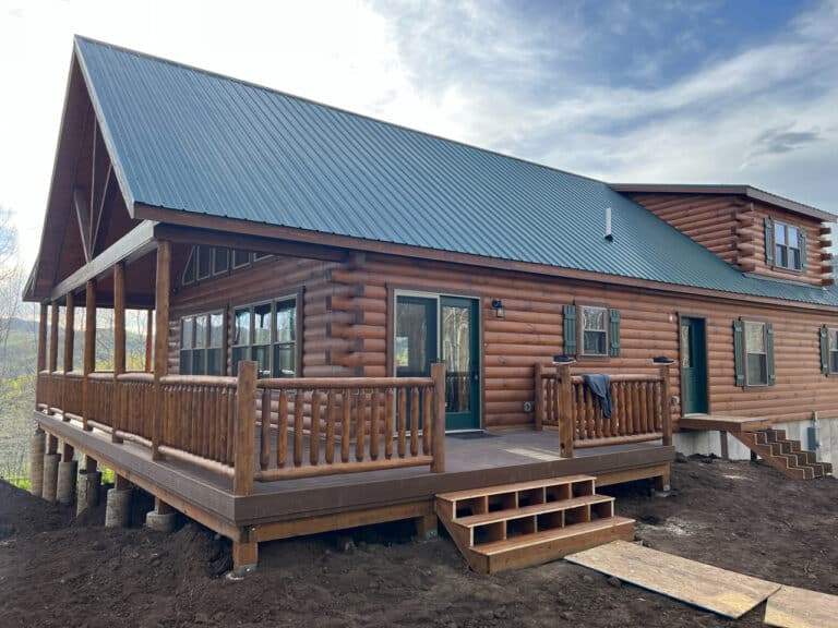 Glacier Log Cabin in Oakley UT 1
