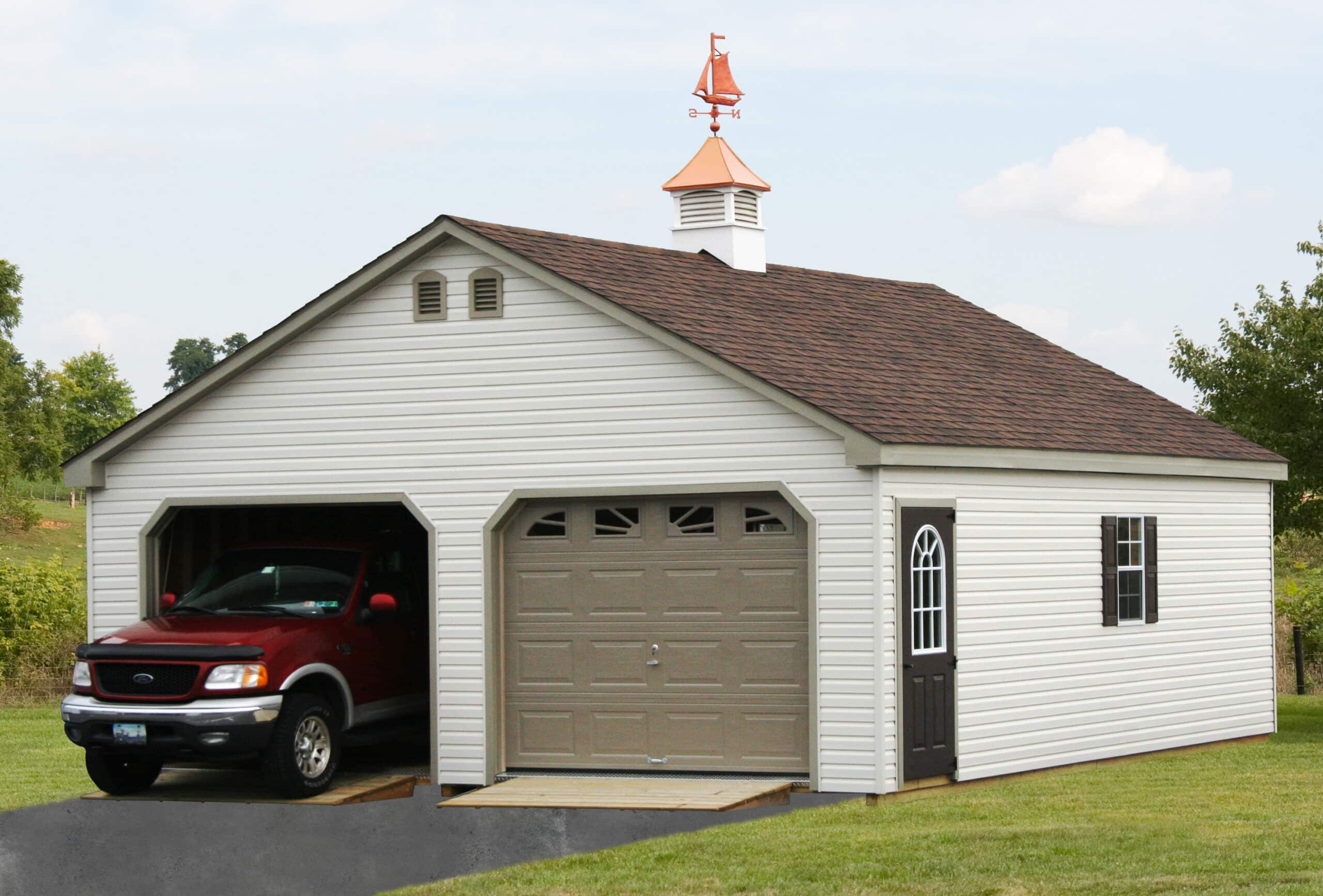 two car garage kits for sale as custom log cabins
