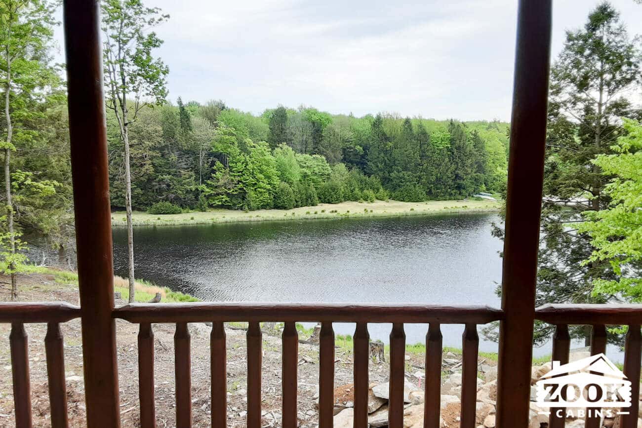 Prefab Cabin in Greentown PA with view