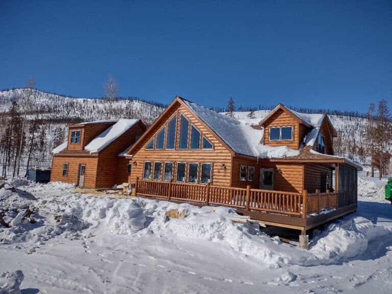Canyon Lodge Log Cabin in Granby CO 1